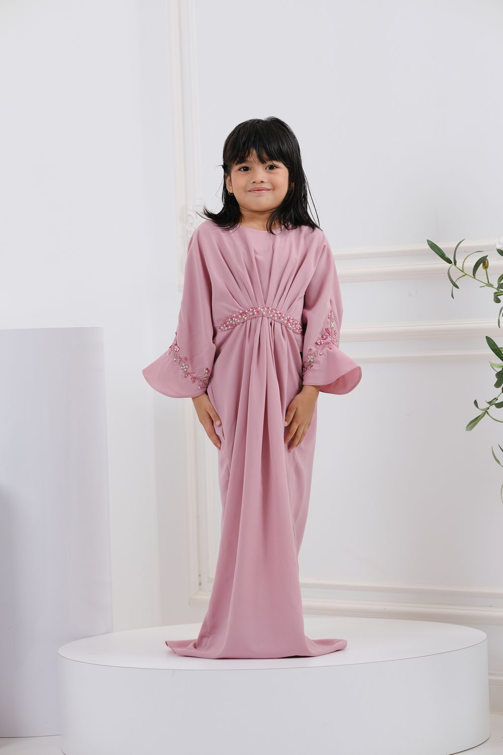 QAYRA CAFTAN KIDS -  PINK