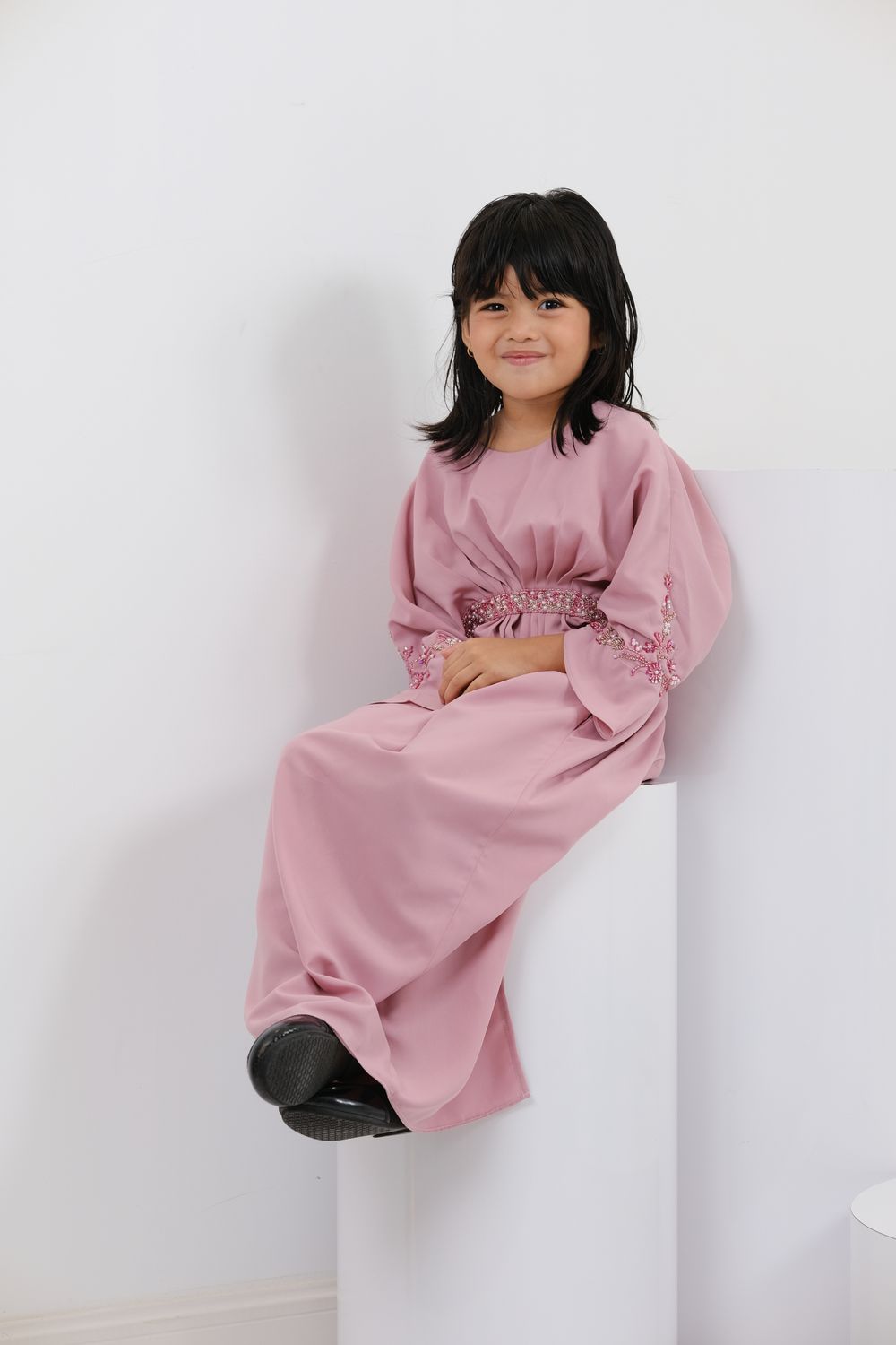 QAYRA CAFTAN KIDS -  PINK