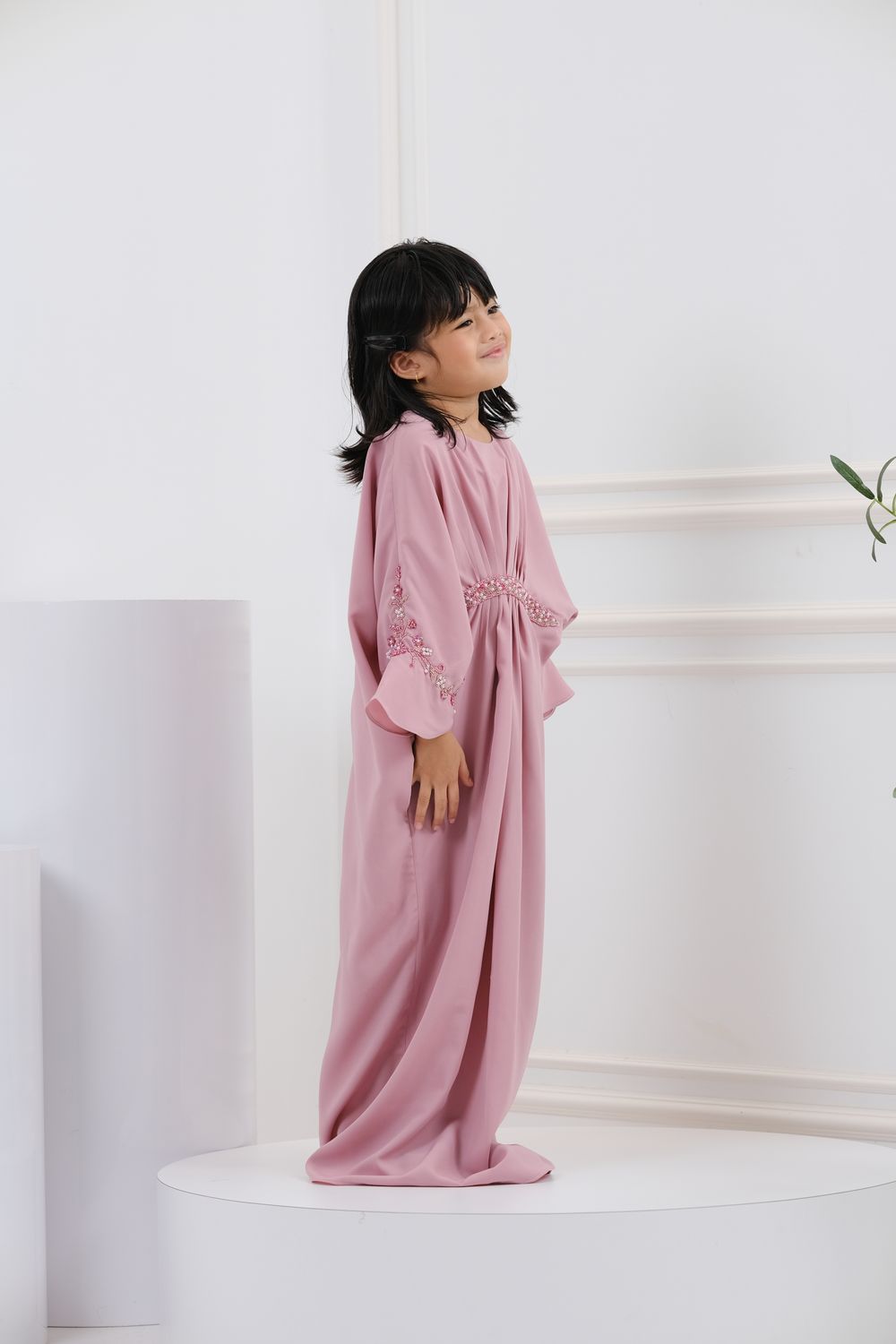 QAYRA CAFTAN KIDS -  PINK