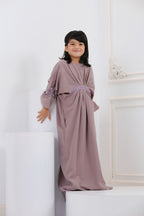 QAYRA CAFTAN KIDS -  DUSTY PURPLE