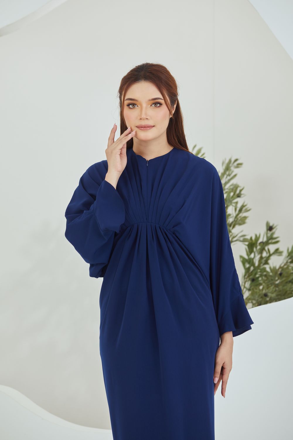 QAYRA CAFTAN -  NAVY BLUE