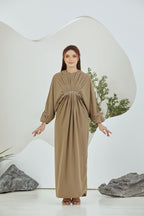 QAYRA CAFTAN -  OLIVE GREEN