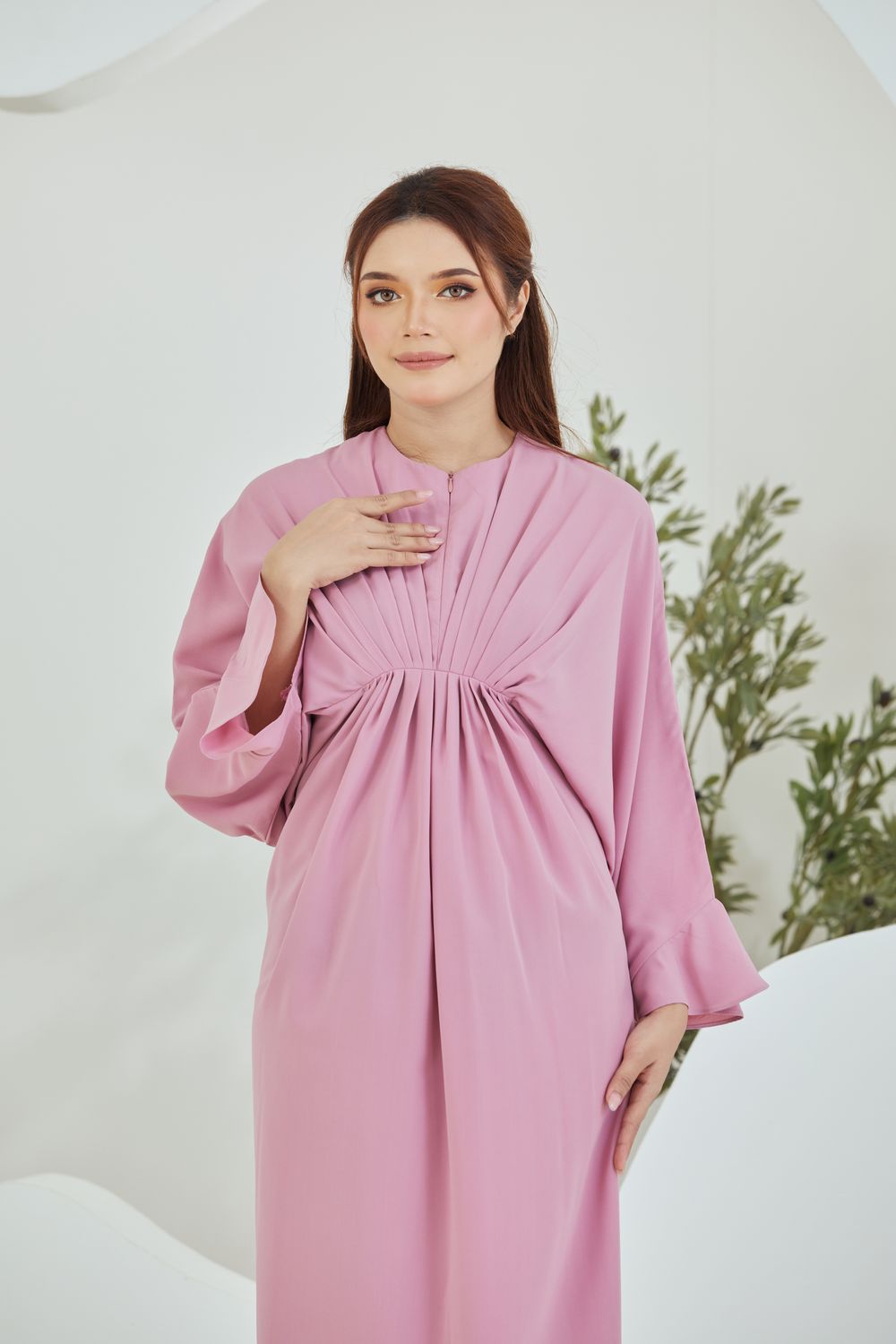 QAYRA CAFTAN -  PINK