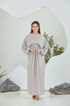 QAYRA CAFTAN - SANDY BEIGE