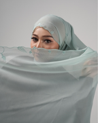 AMARA SHAWL - MINT GREEN