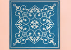 ELARIA SCARF - SAPPHIRE BLUE