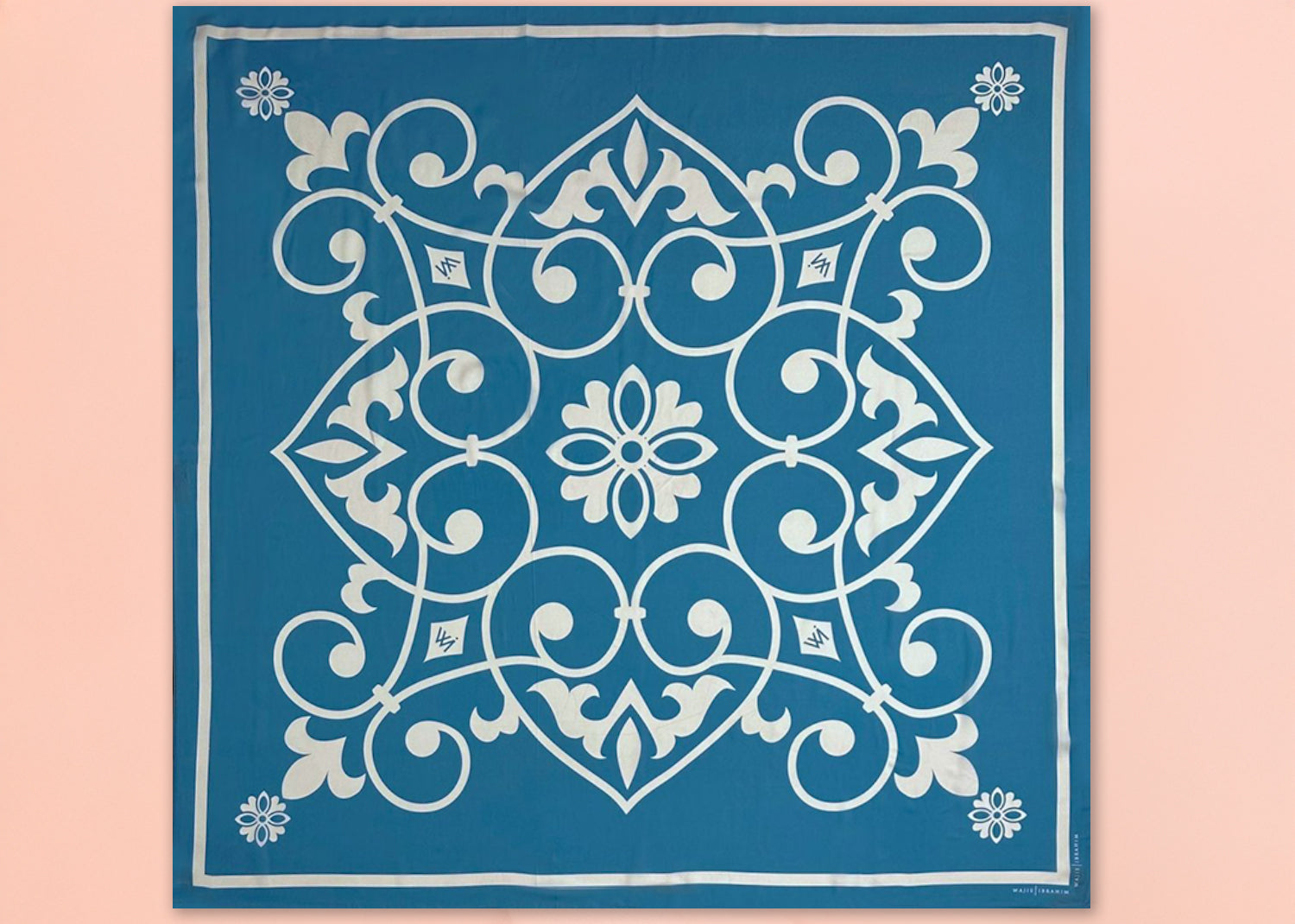 ELARIA SCARF - SAPPHIRE BLUE