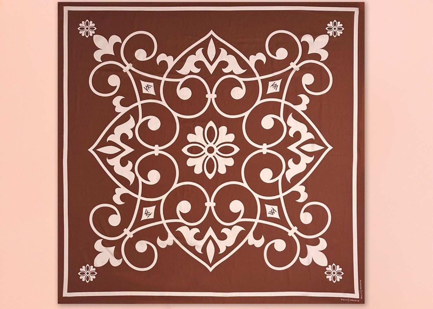 ELARIA SCARF - POMEGRANATE