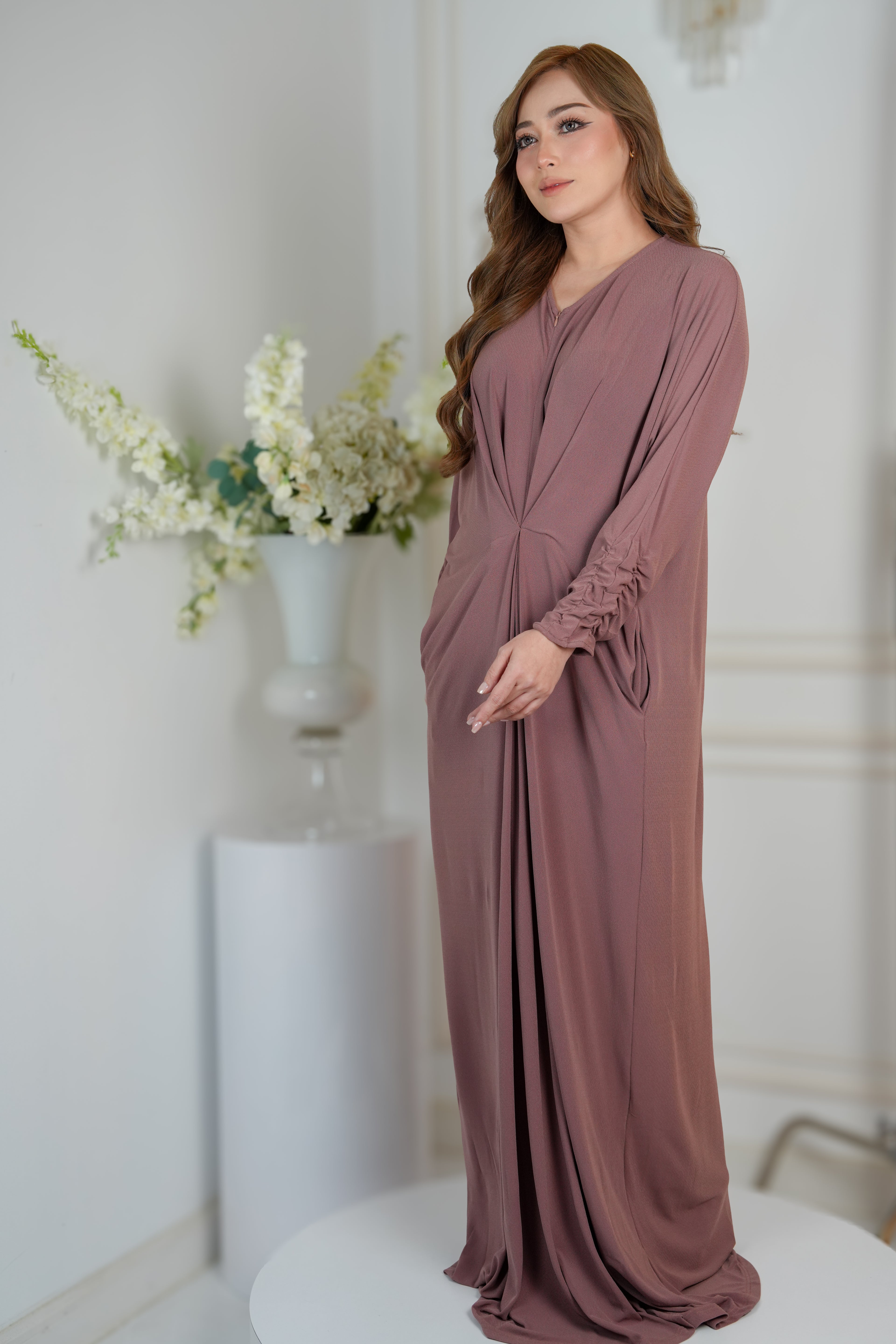 CAFTAN SLIM - DEEP SALMON
