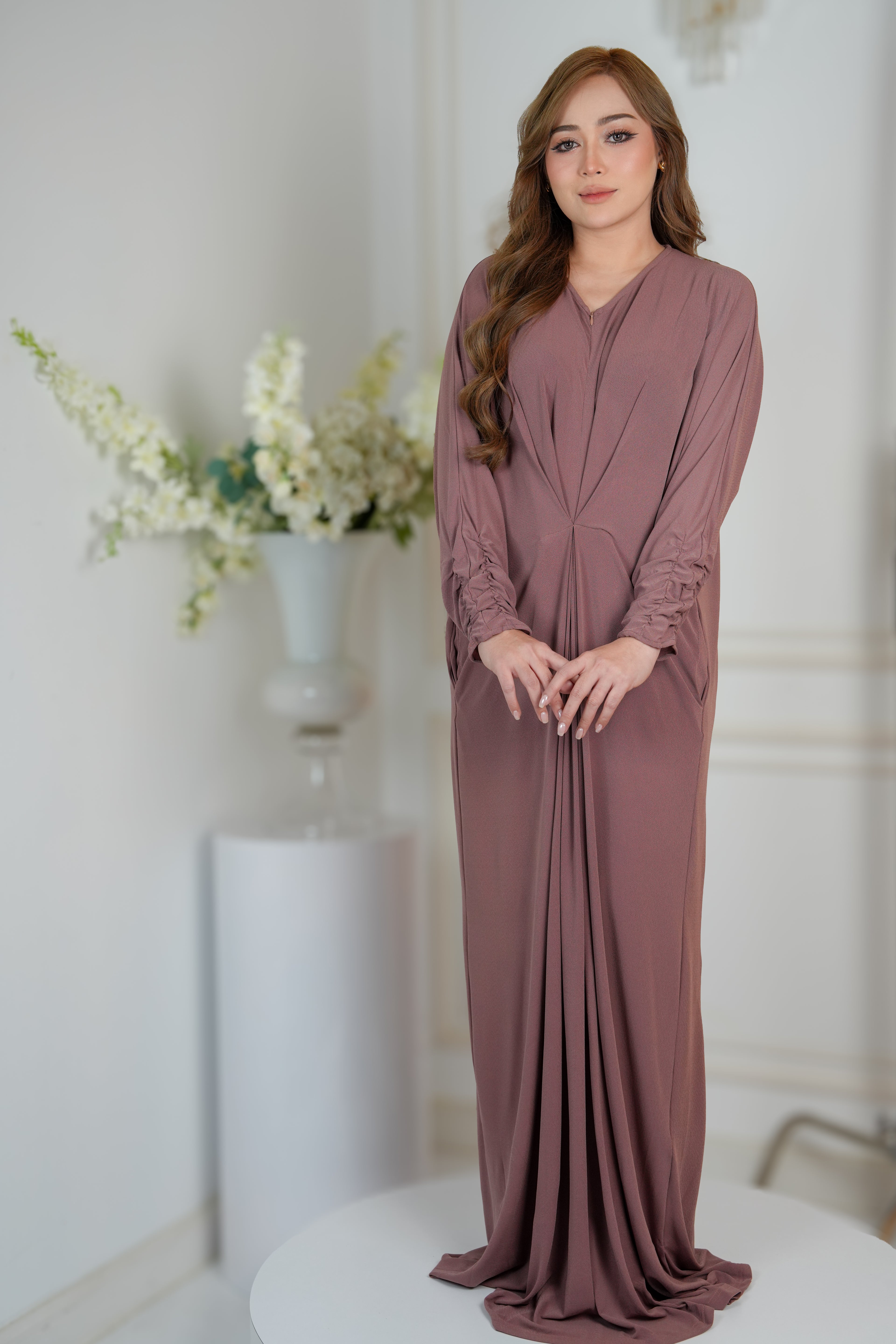 CAFTAN SLIM - DEEP SALMON