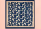 MONTSERA SCARF - PAGEANT BLUE