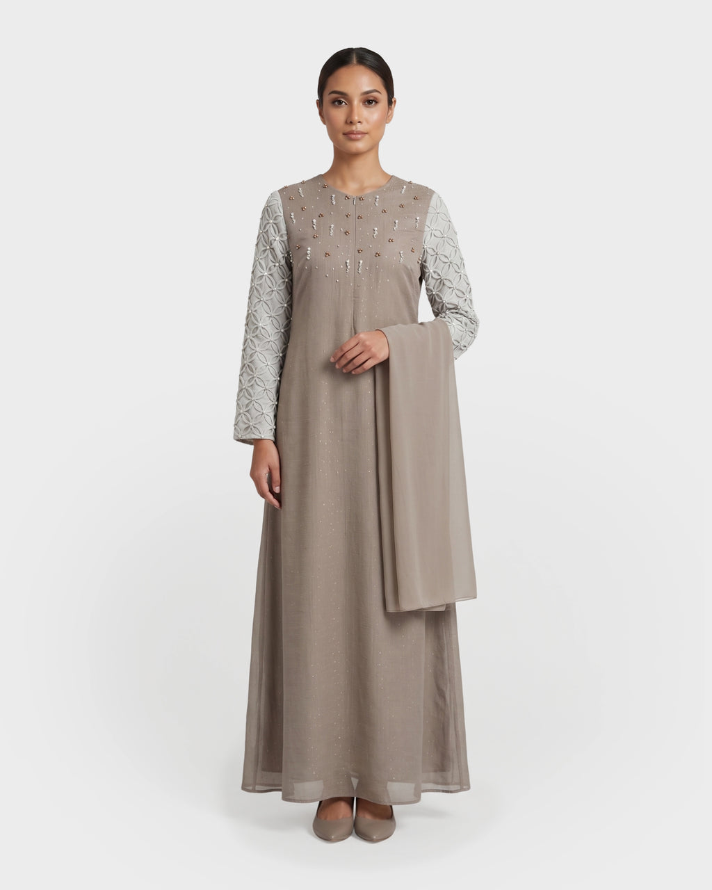 ARYAANA ABAYA - OATMEAL