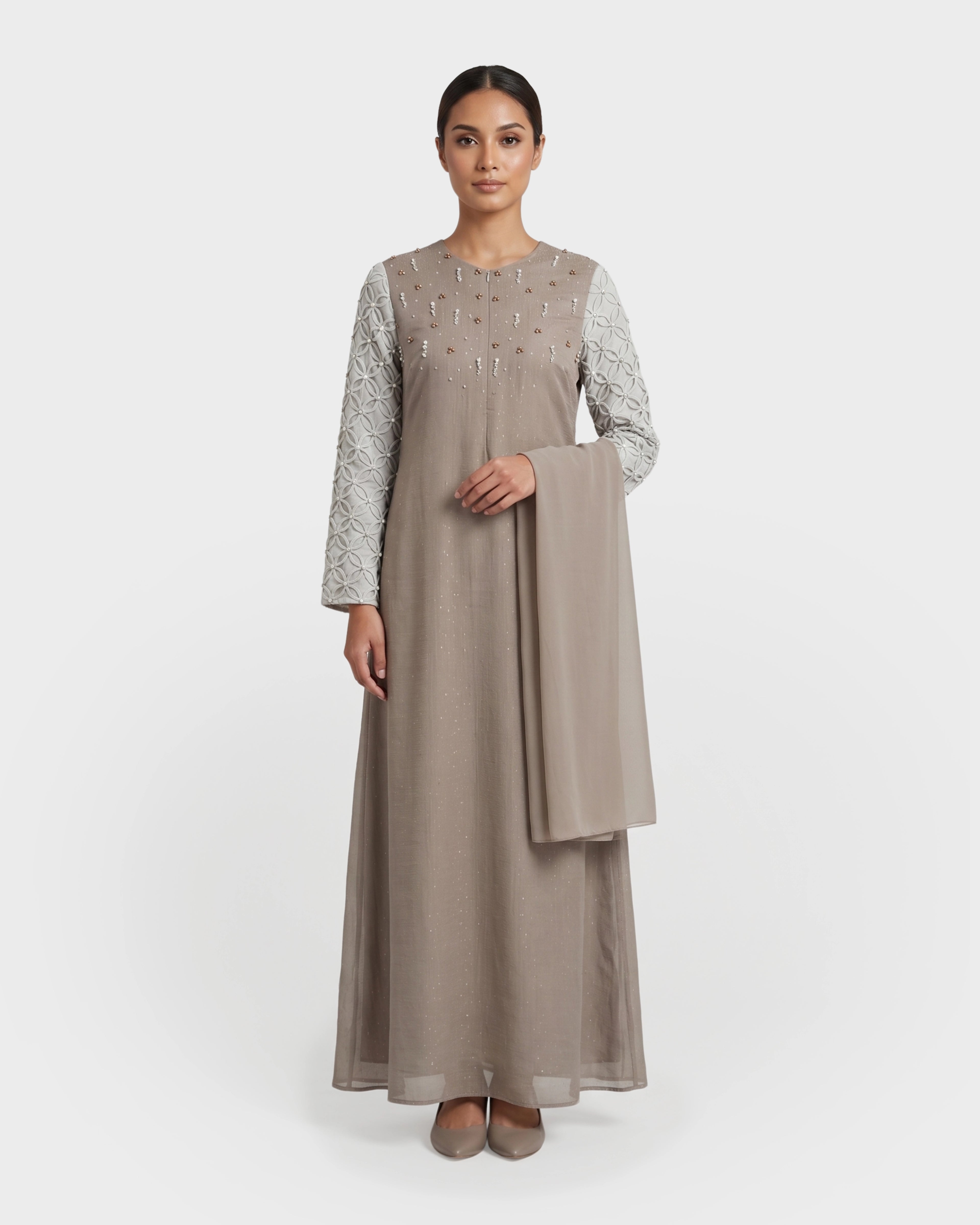 ARYAANA ABAYA - OATMEAL