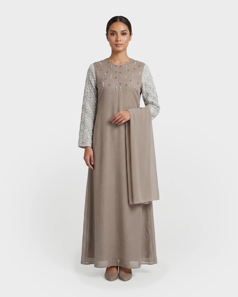 ARYAANA ABAYA - OATMEAL