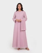 ARYAANA ABAYA - MAUVE PINK