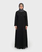 ARYAANA ABAYA - BLACK