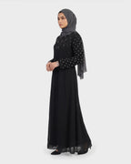 ARYAANA ABAYA - BLACK