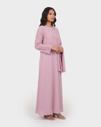 ARYAANA ABAYA - MAUVE PINK