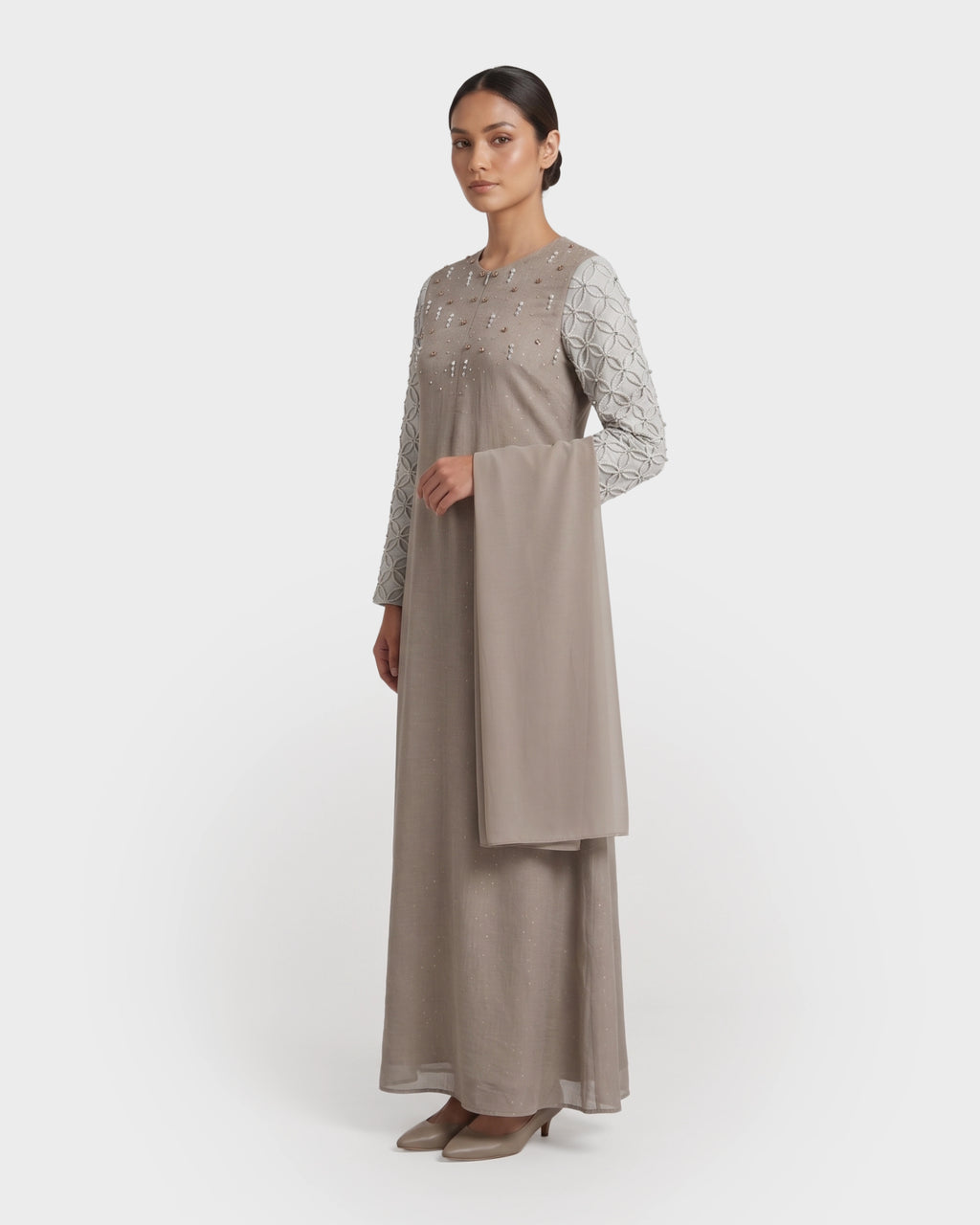 ARYAANA ABAYA - OATMEAL