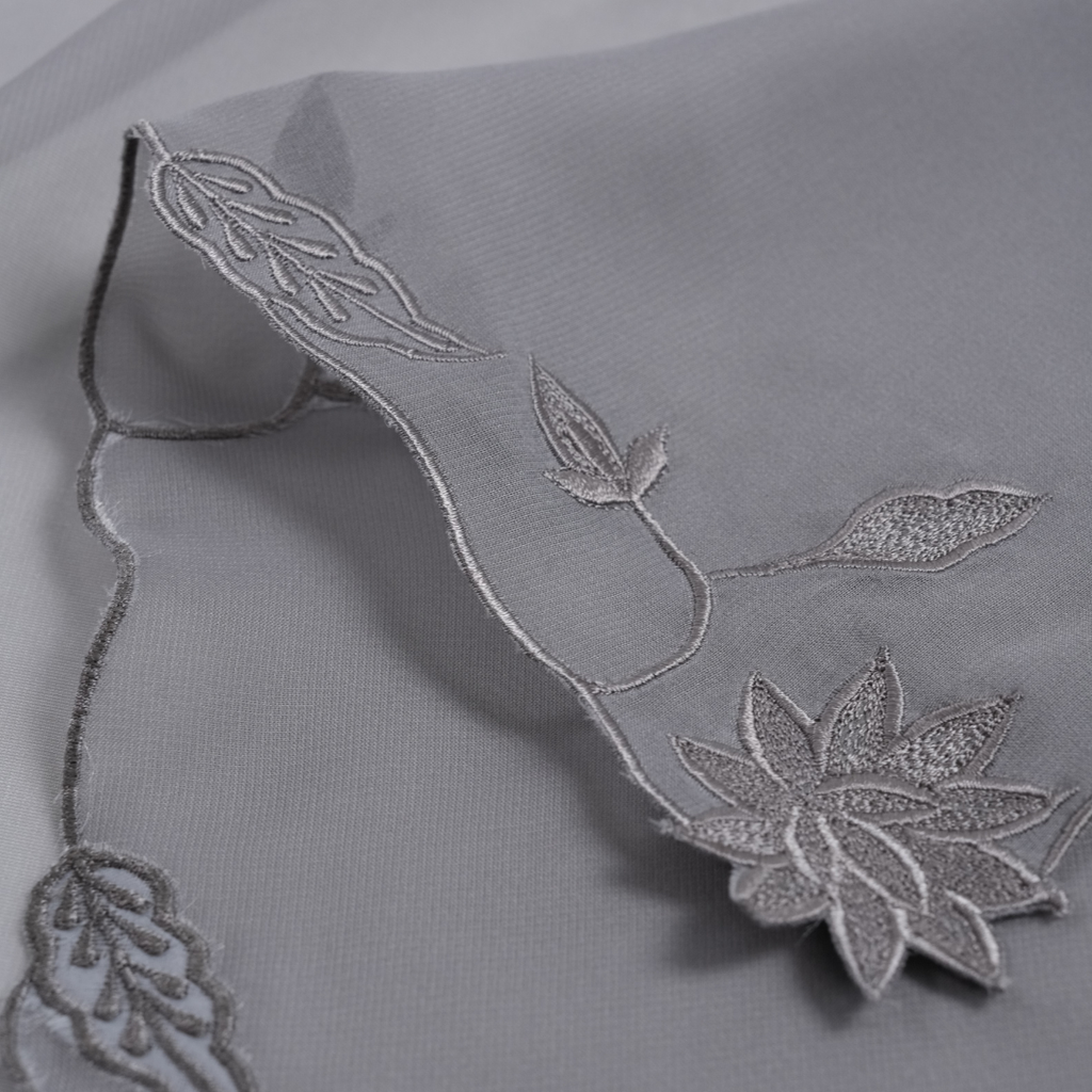 AMARA SHAWL - SMOKE GREY