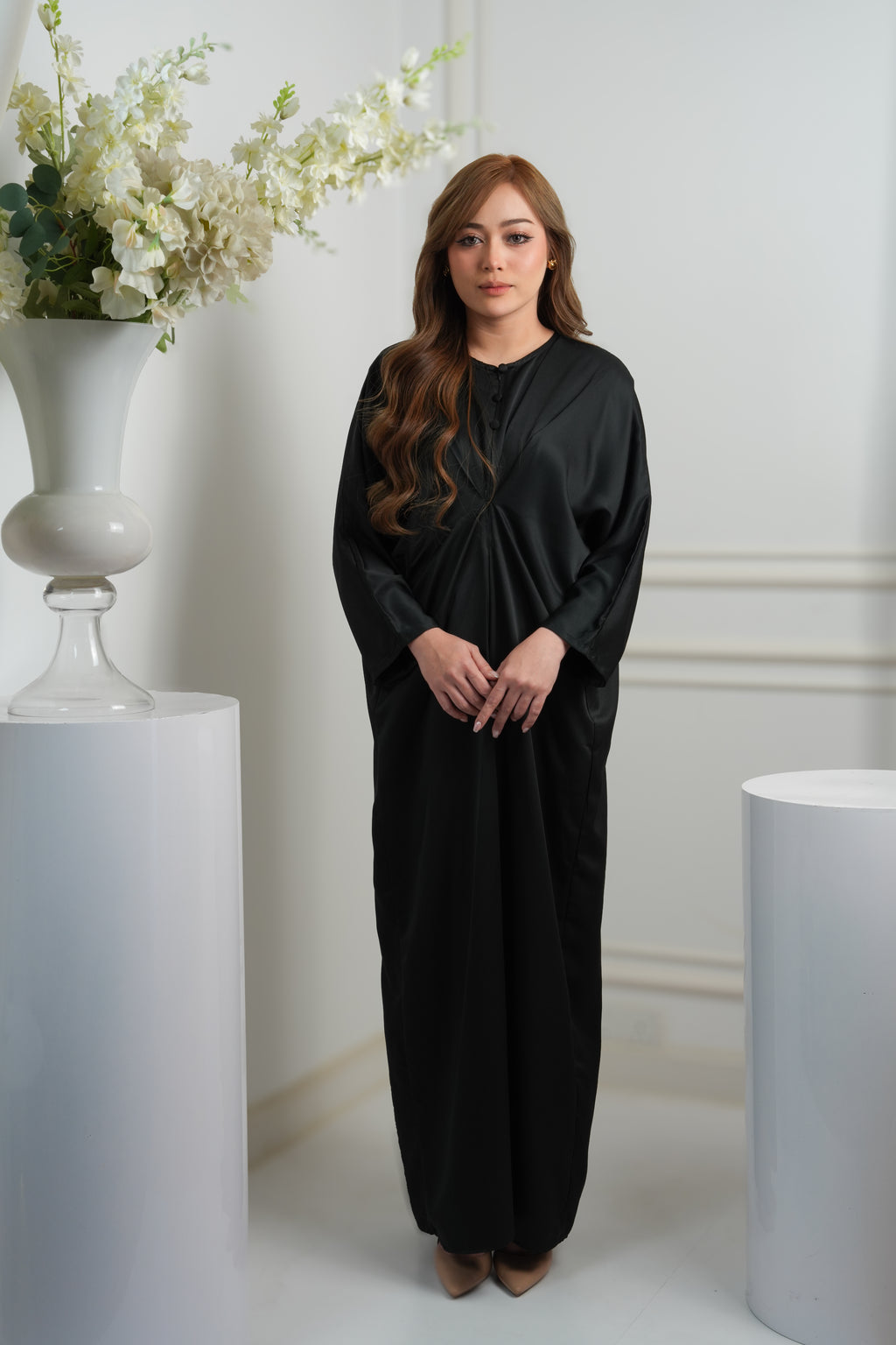 JASMINE CAFTAN - BLACK
