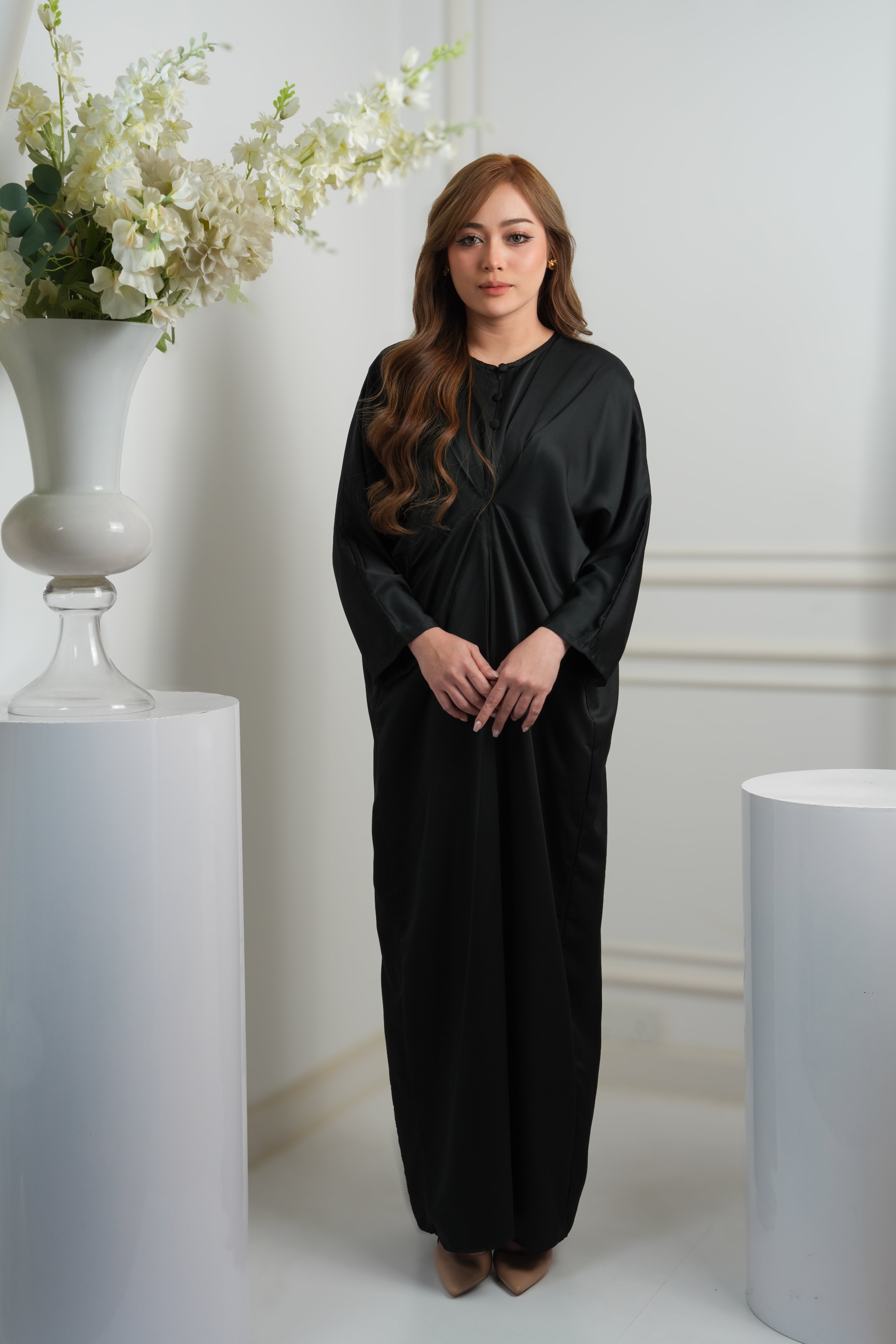 JASMINE CAFTAN - BLACK