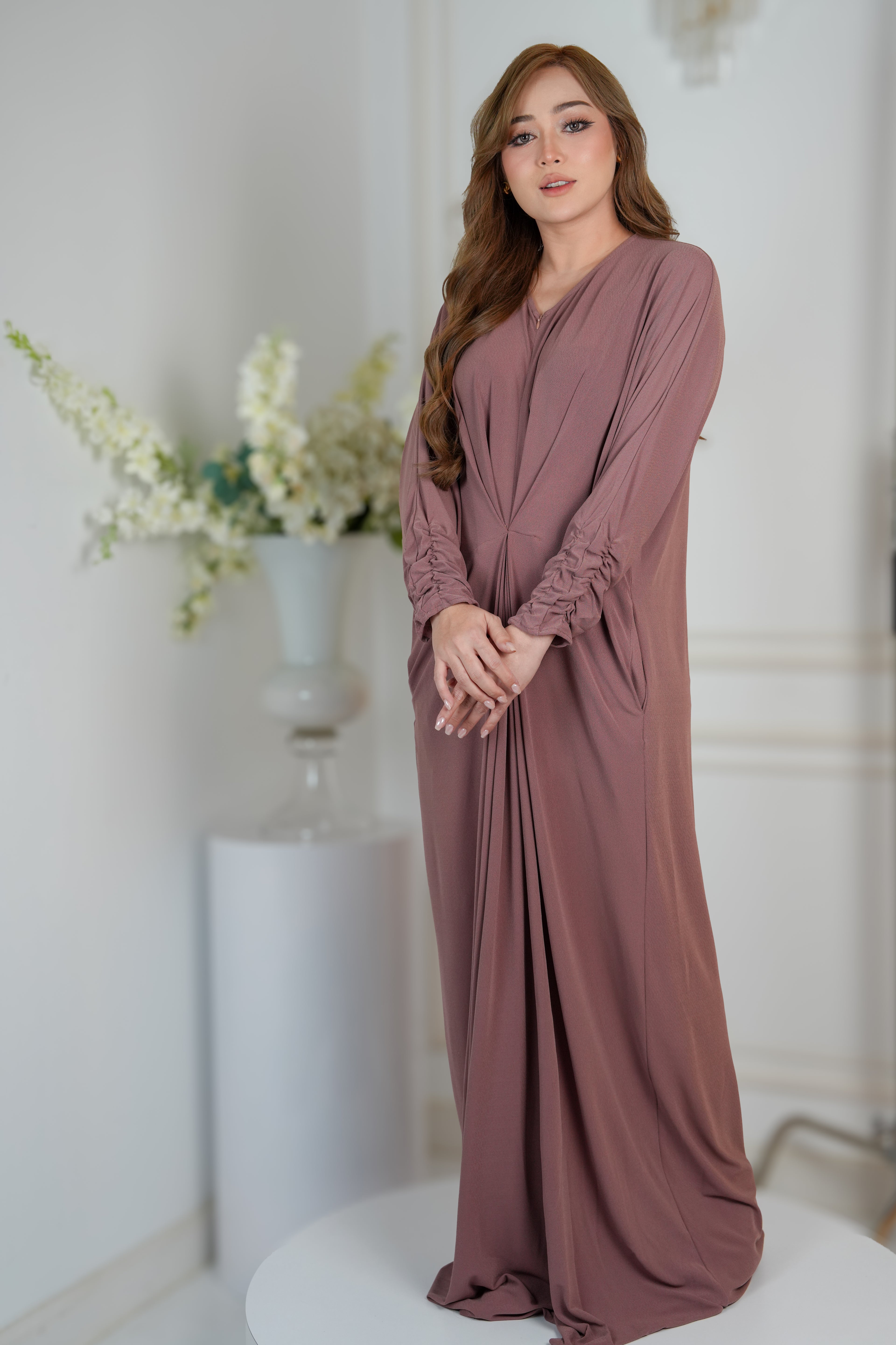 CAFTAN SLIM - DEEP SALMON