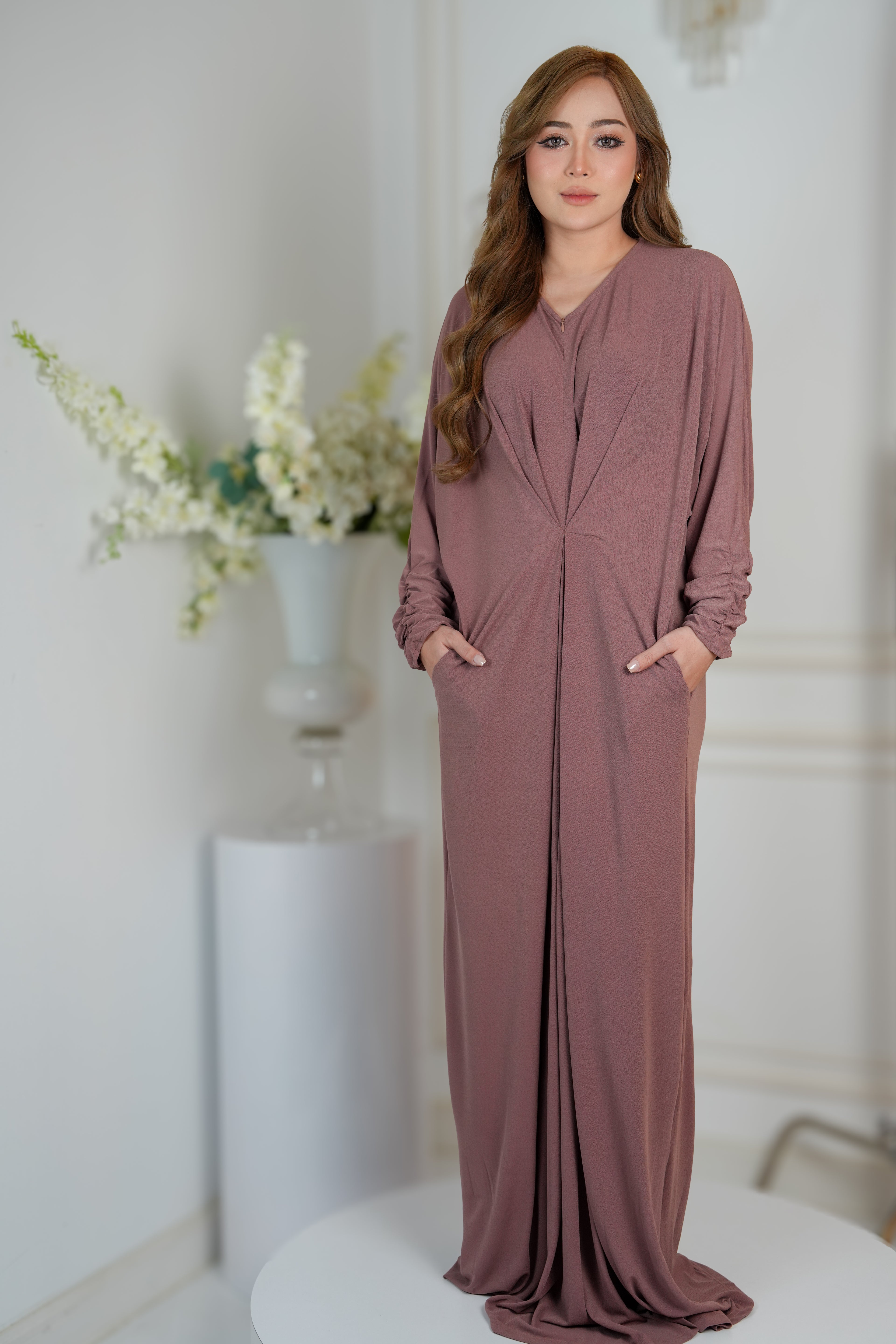 CAFTAN SLIM - DEEP SALMON