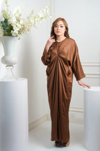 JASMINE CAFTAN - BROWN