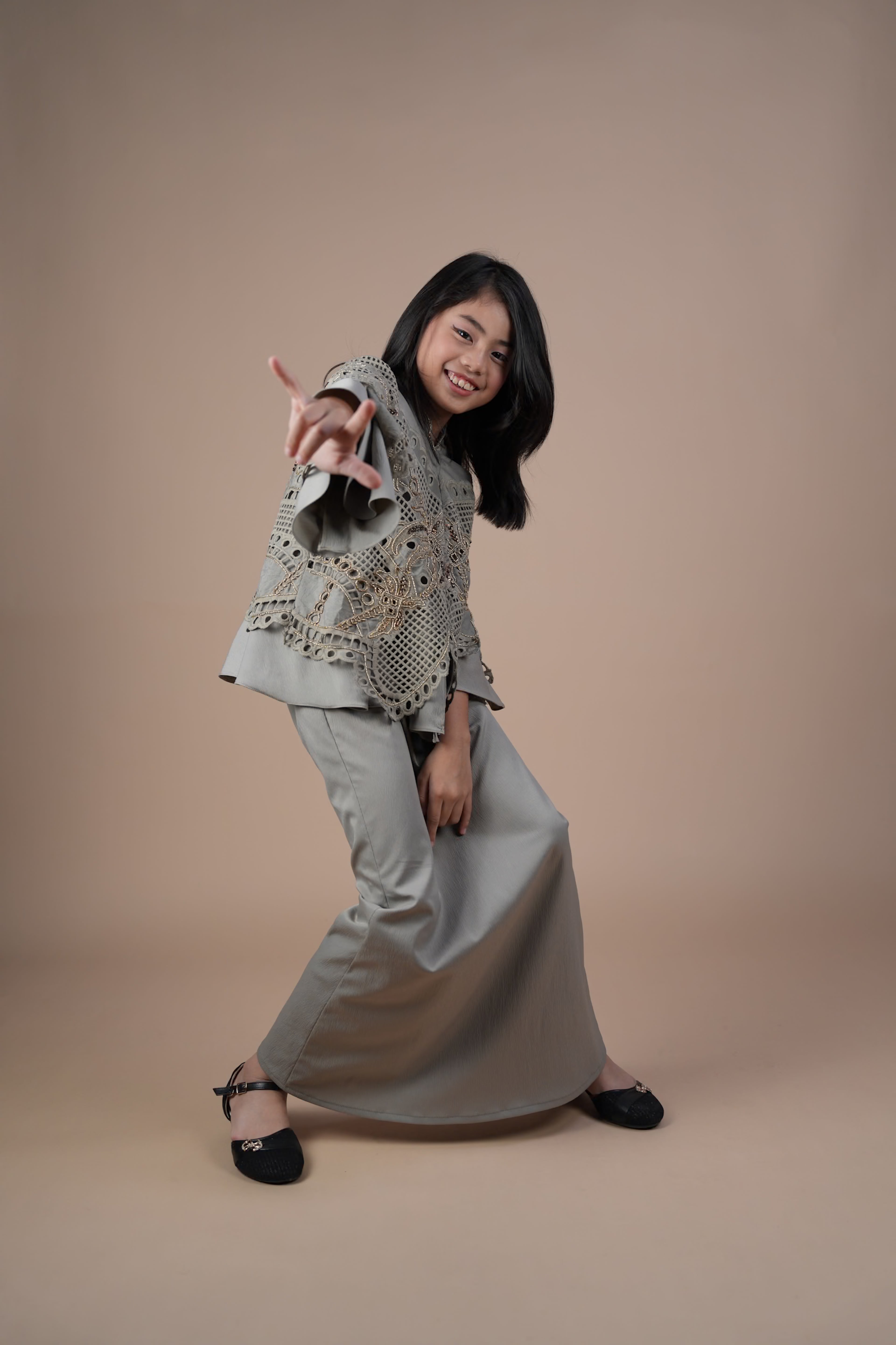 BAYU PALMA KIDS - GREYISH OLIVE