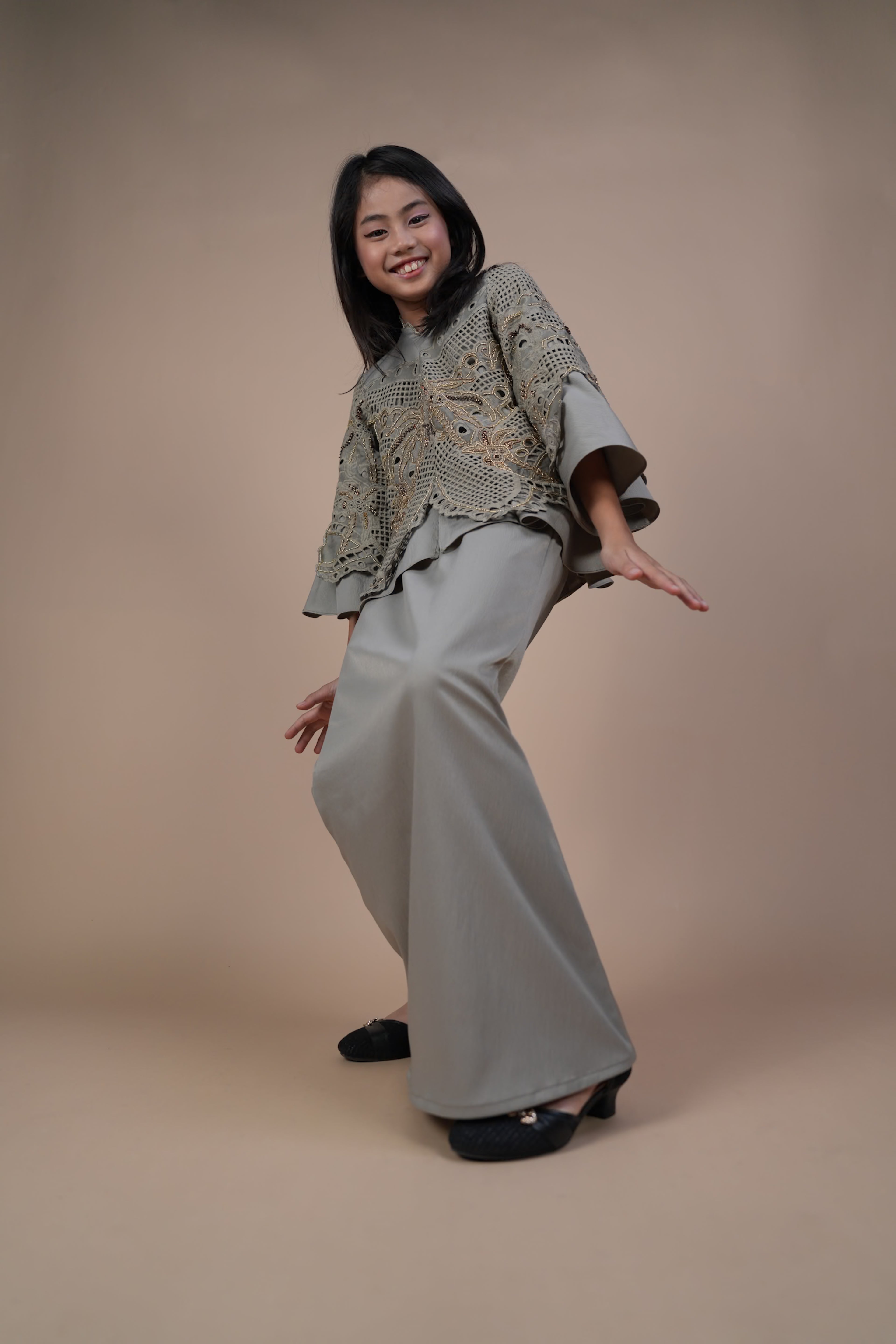 BAYU PALMA KIDS - GREYISH OLIVE