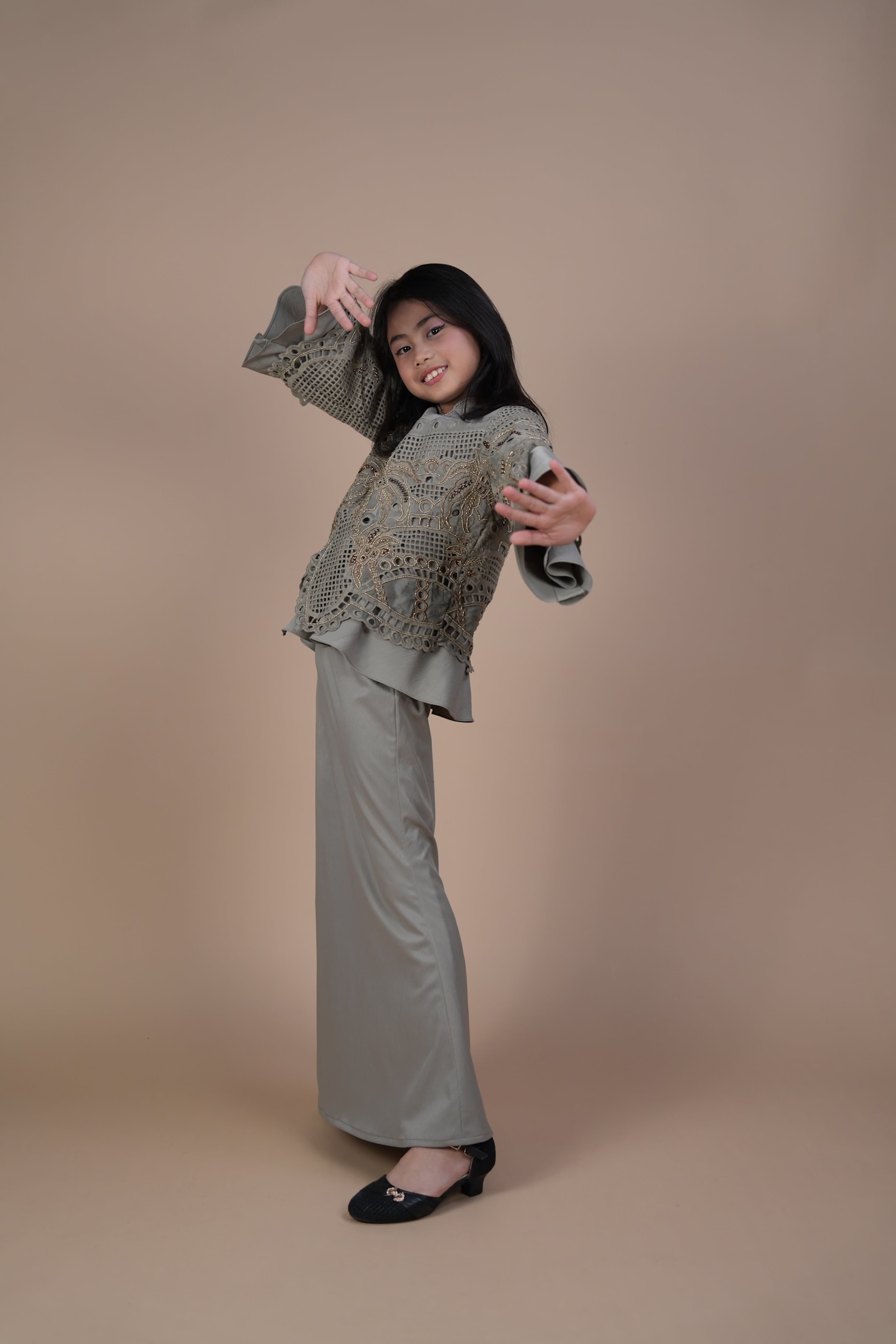 BAYU PALMA KIDS - GREYISH OLIVE