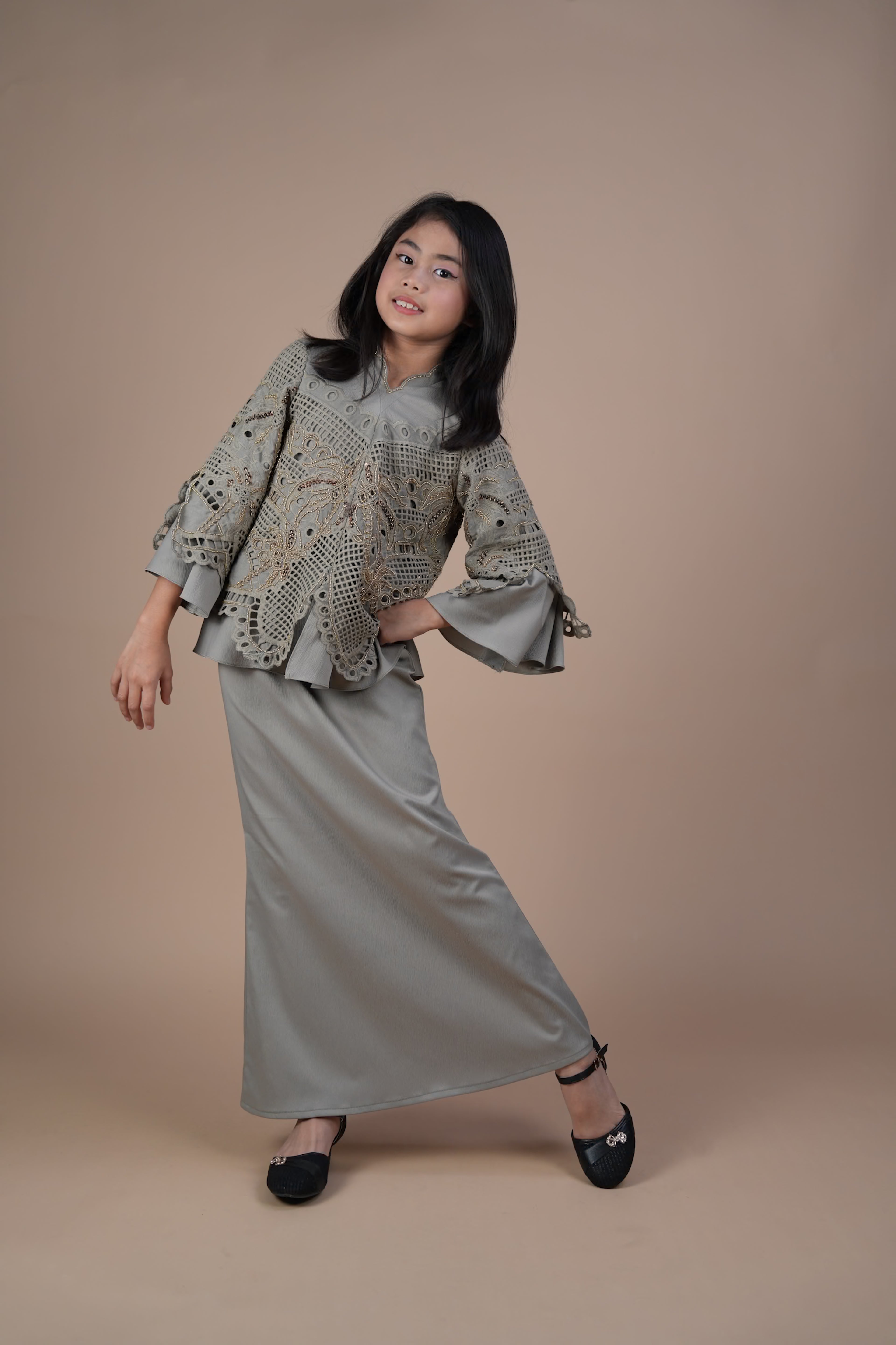 BAYU PALMA KIDS - GREYISH OLIVE