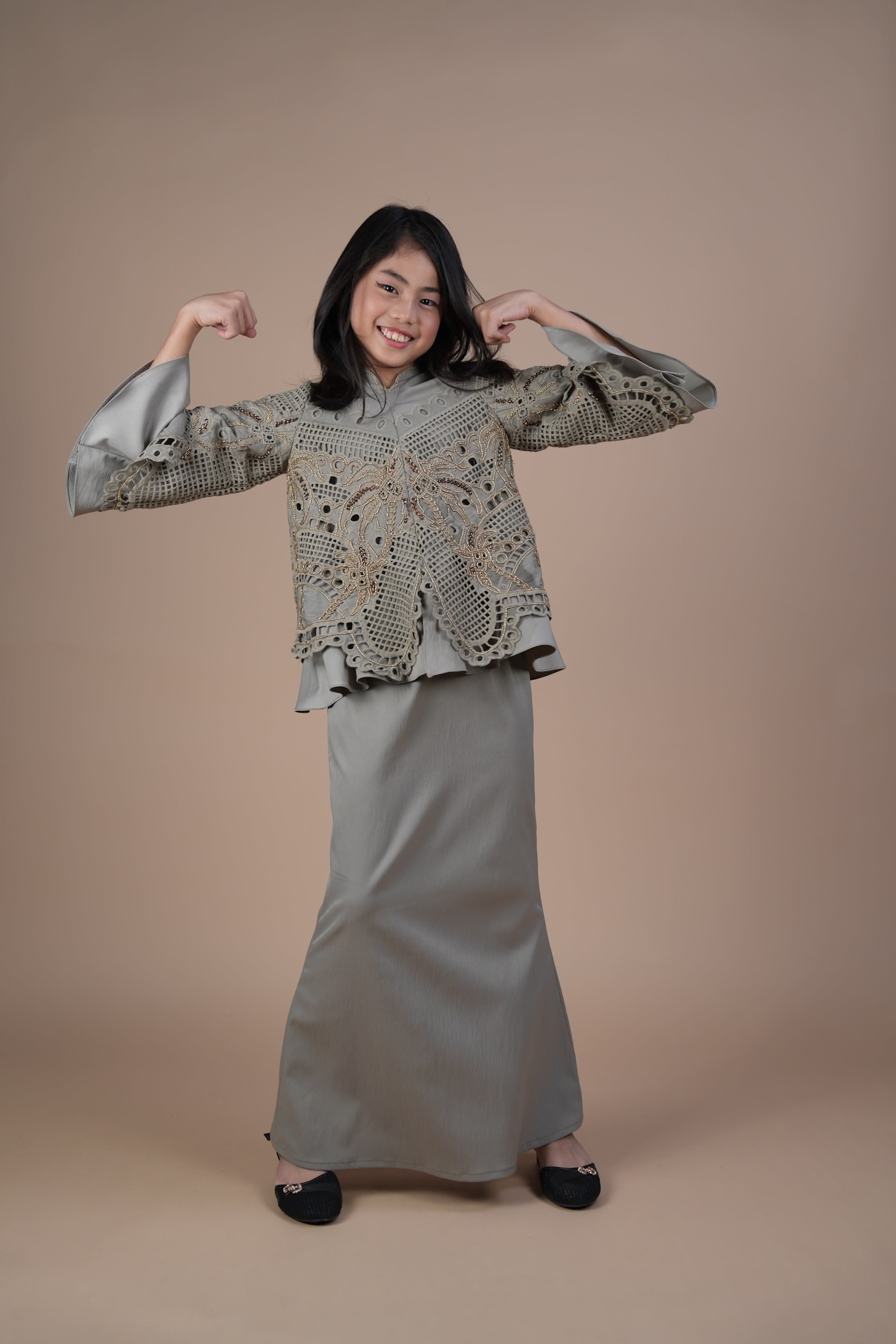 BAYU PALMA KIDS - GREYISH OLIVE