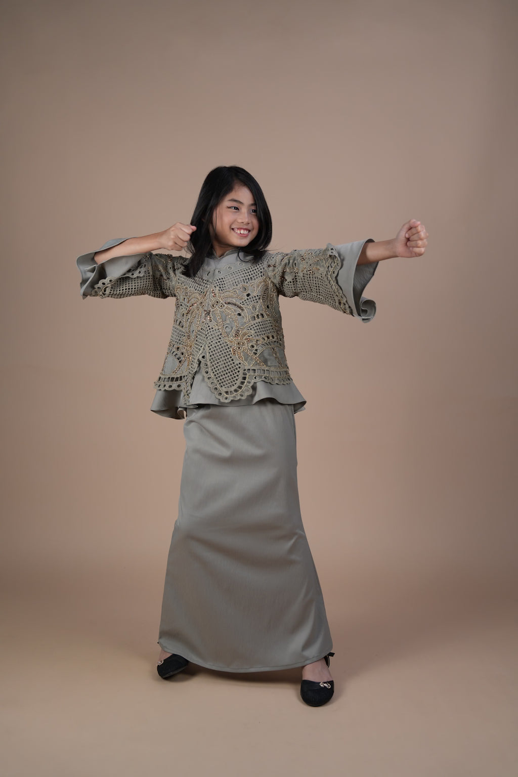 BAYU PALMA KIDS - GREYISH OLIVE