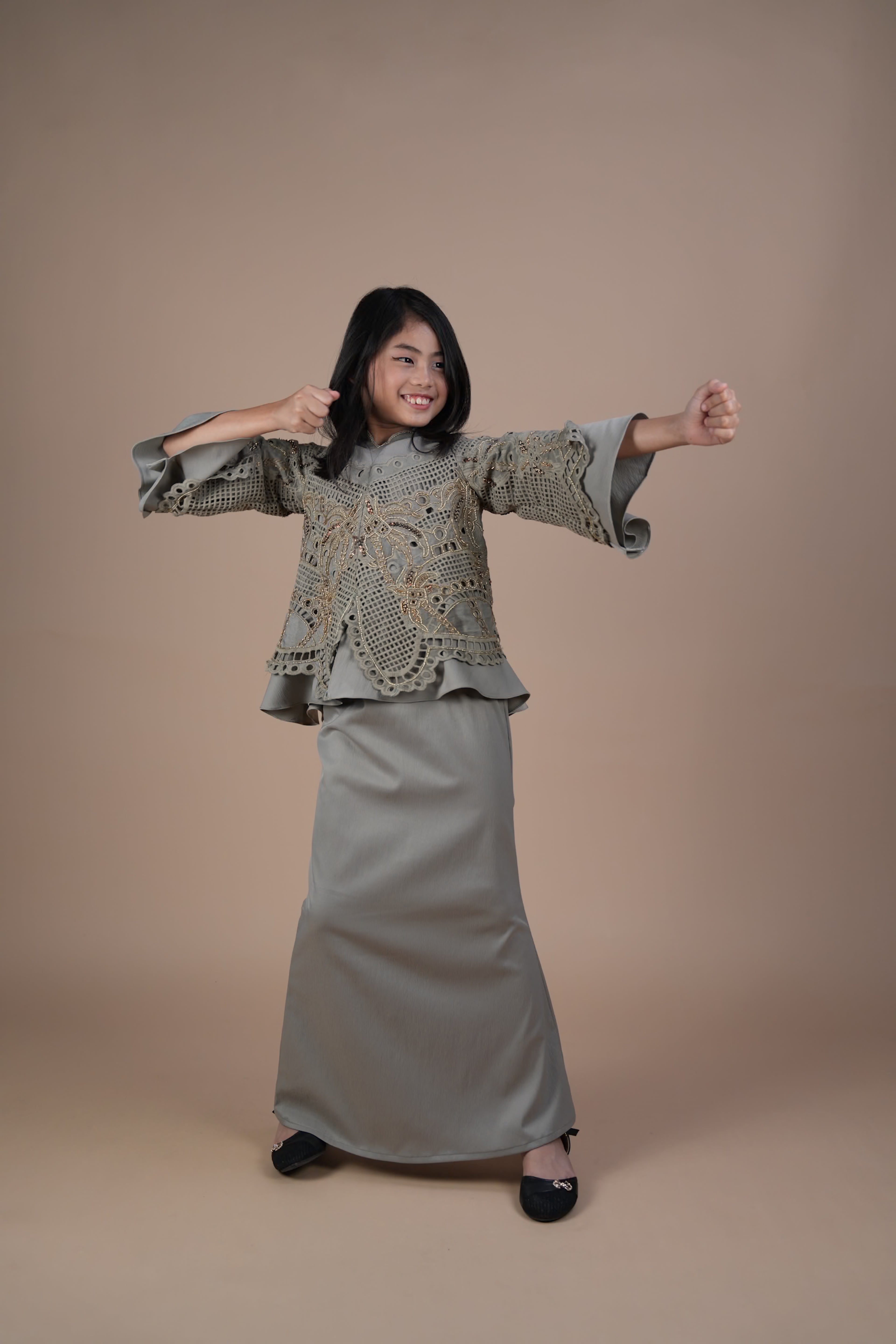 BAYU PALMA KIDS - GREYISH OLIVE