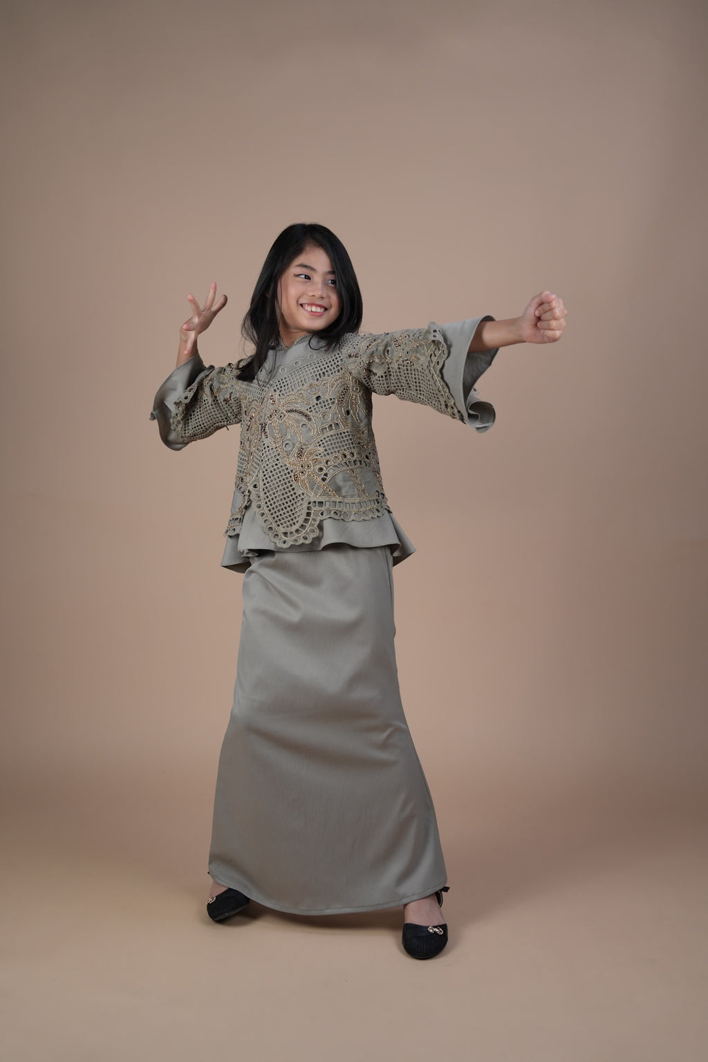 BAYU PALMA KIDS - GREYISH OLIVE