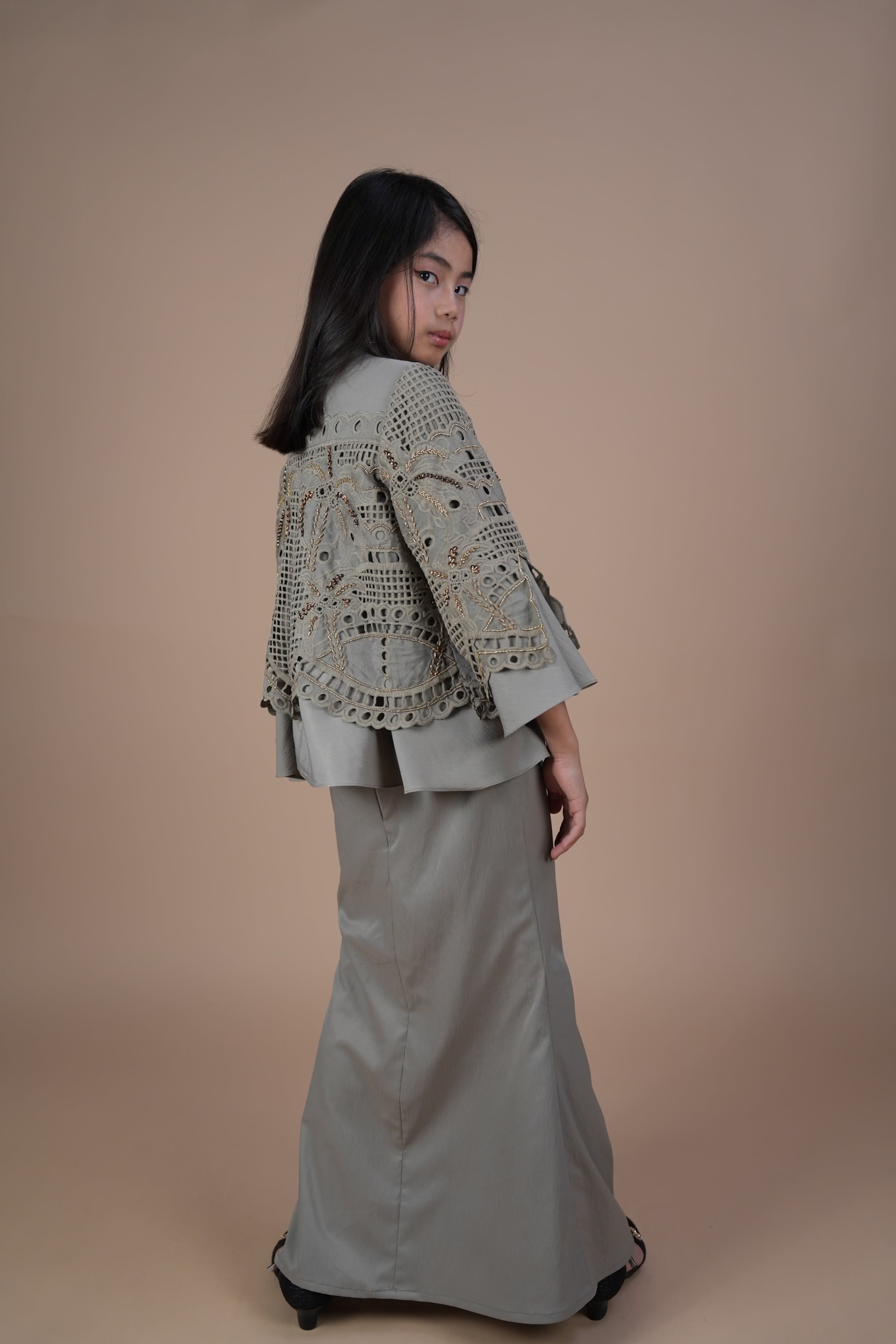 BAYU PALMA KIDS - GREYISH OLIVE