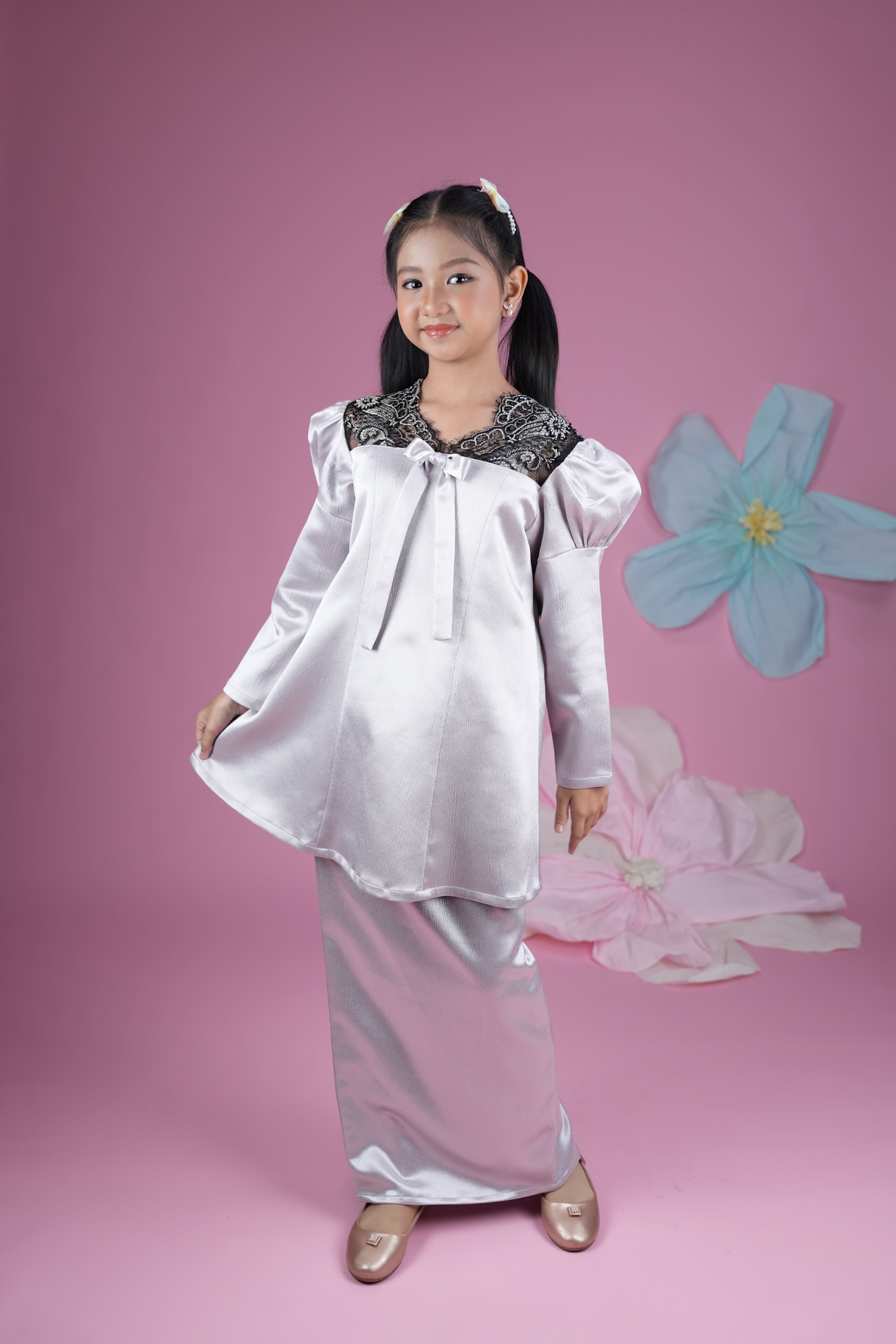 MEKAR MEWANGI KIDS - SILVER GREY