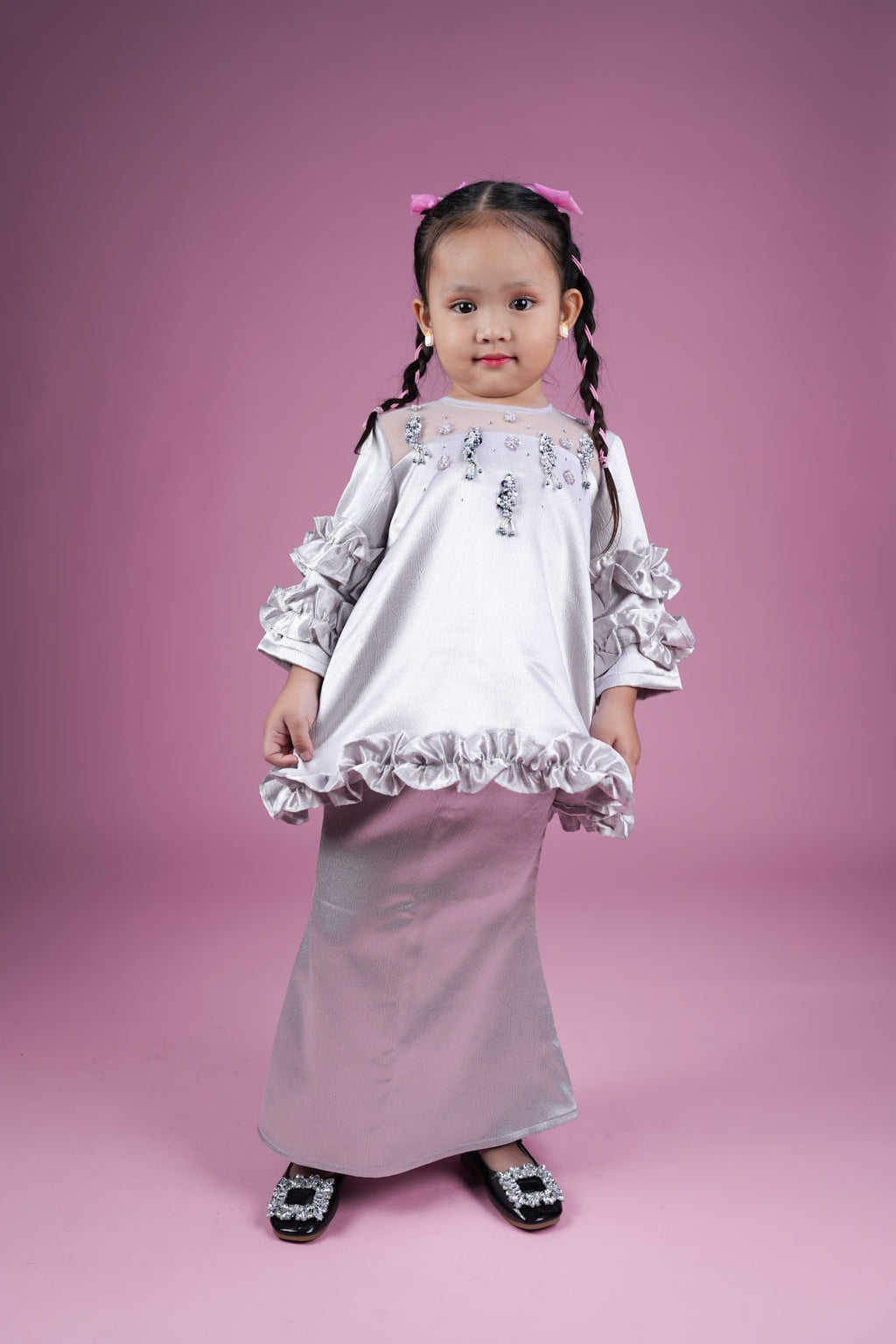 TETES EMBUN KIDS - SILVER GREY