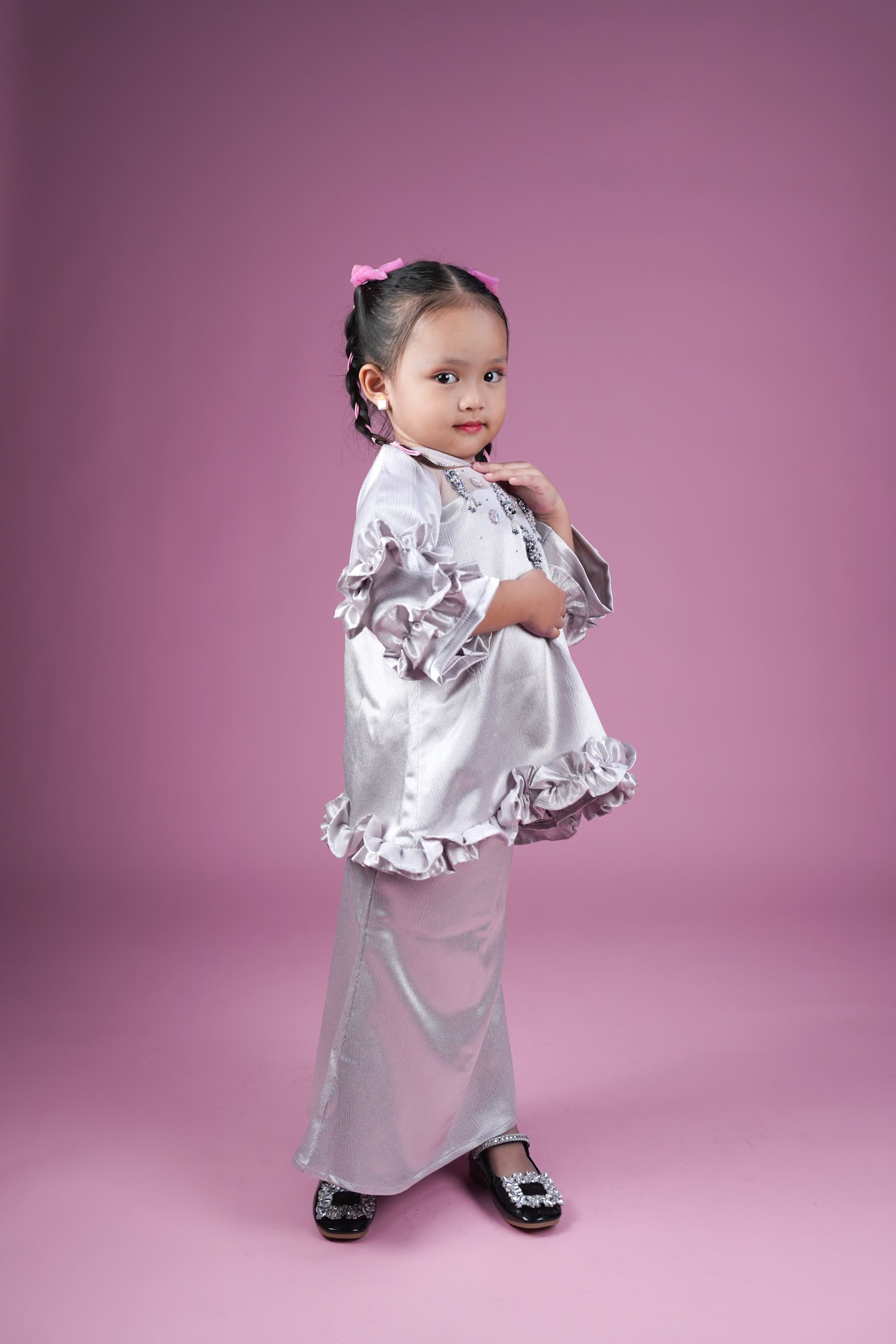 TETES EMBUN KIDS - SILVER GREY