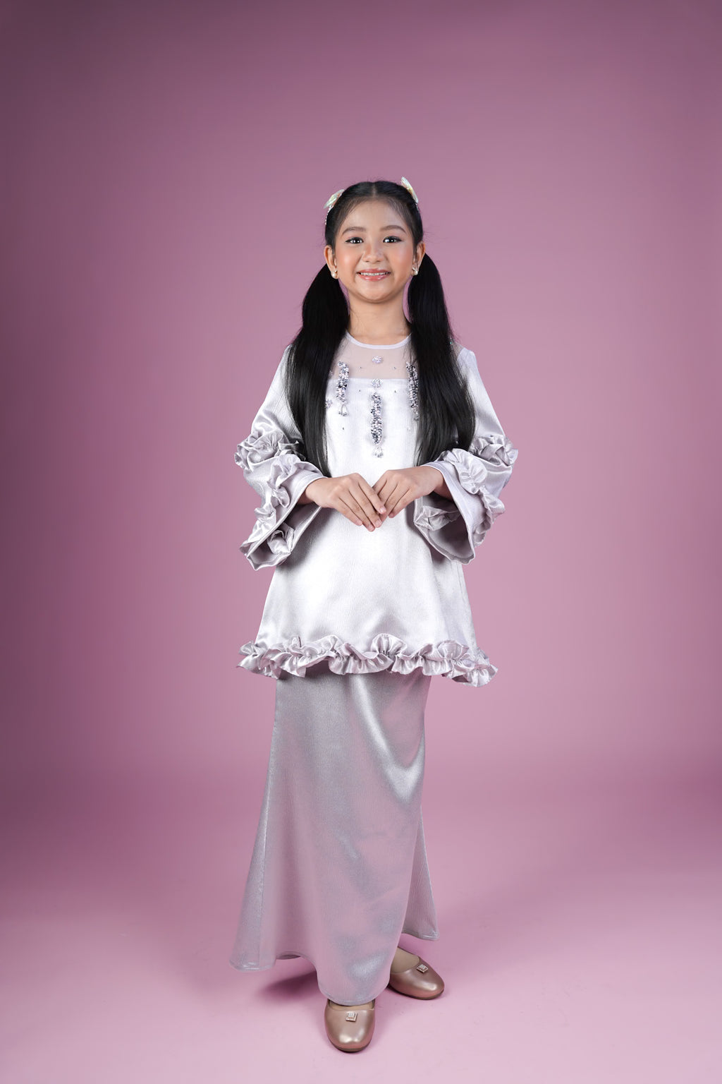 TETES EMBUN KIDS - SILVER GREY