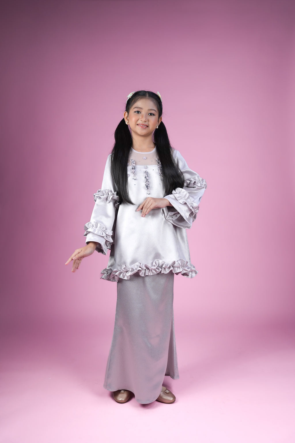 TETES EMBUN KIDS - SILVER GREY