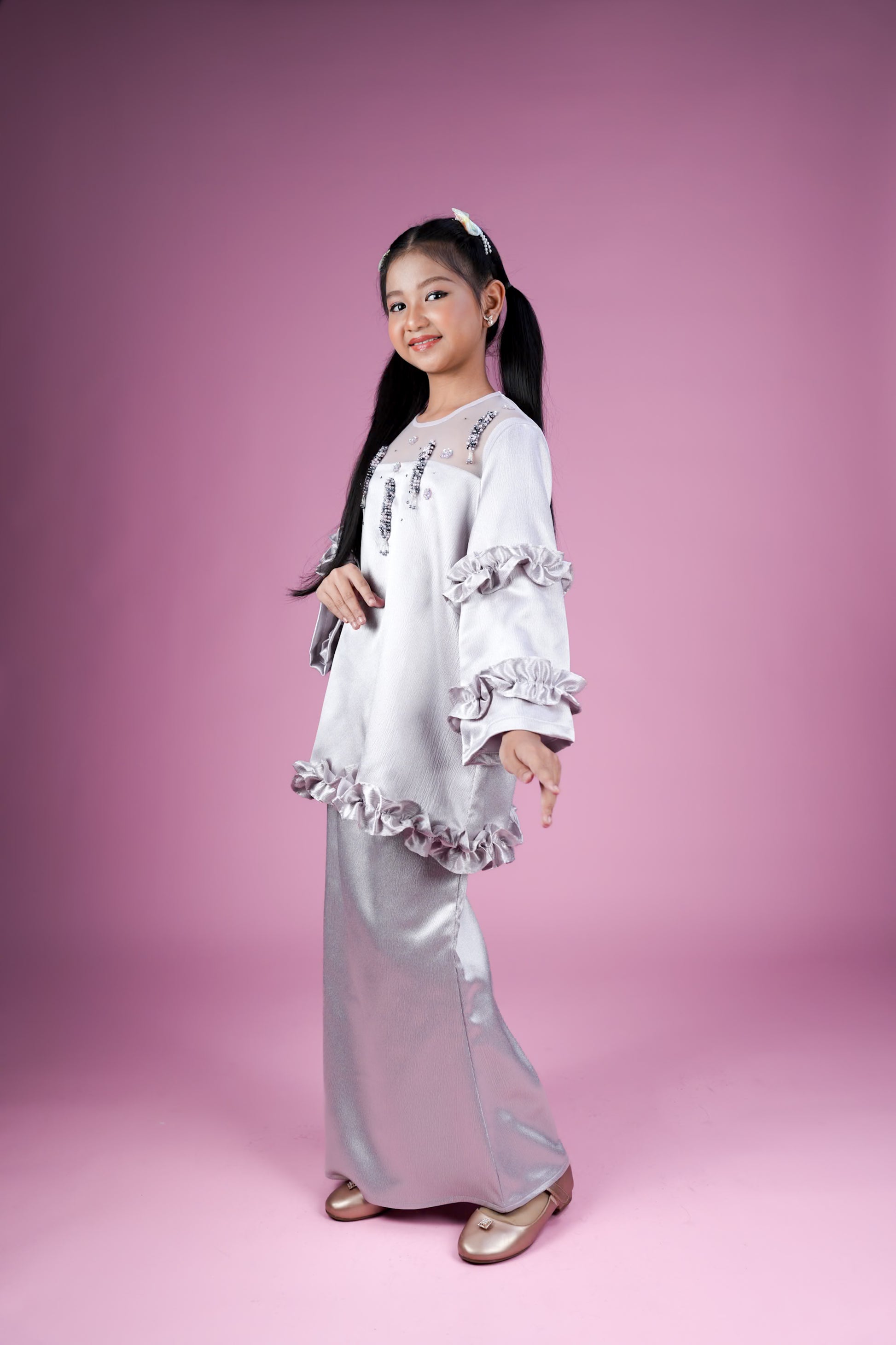 TETES EMBUN KIDS - SILVER GREY