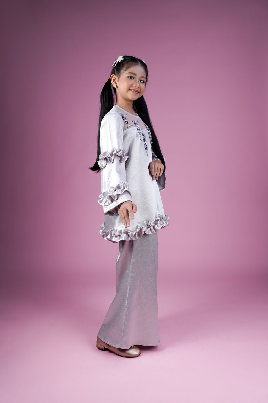 TETES EMBUN KIDS - SILVER GREY