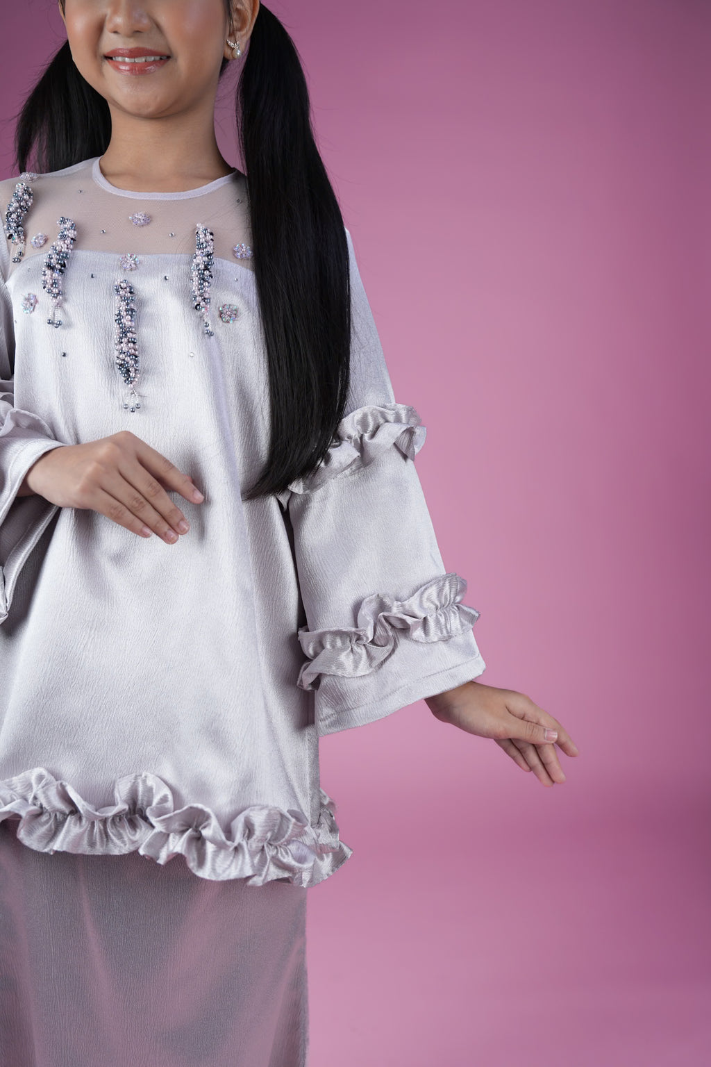 TETES EMBUN KIDS - SILVER GREY