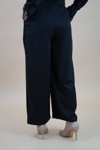 HIGH WAIST PANTS - BLACK