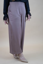 HIGH WAIST PANTS - DUSTY PINK