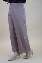 HIGH WAIST PANTS - DUSTY PINK