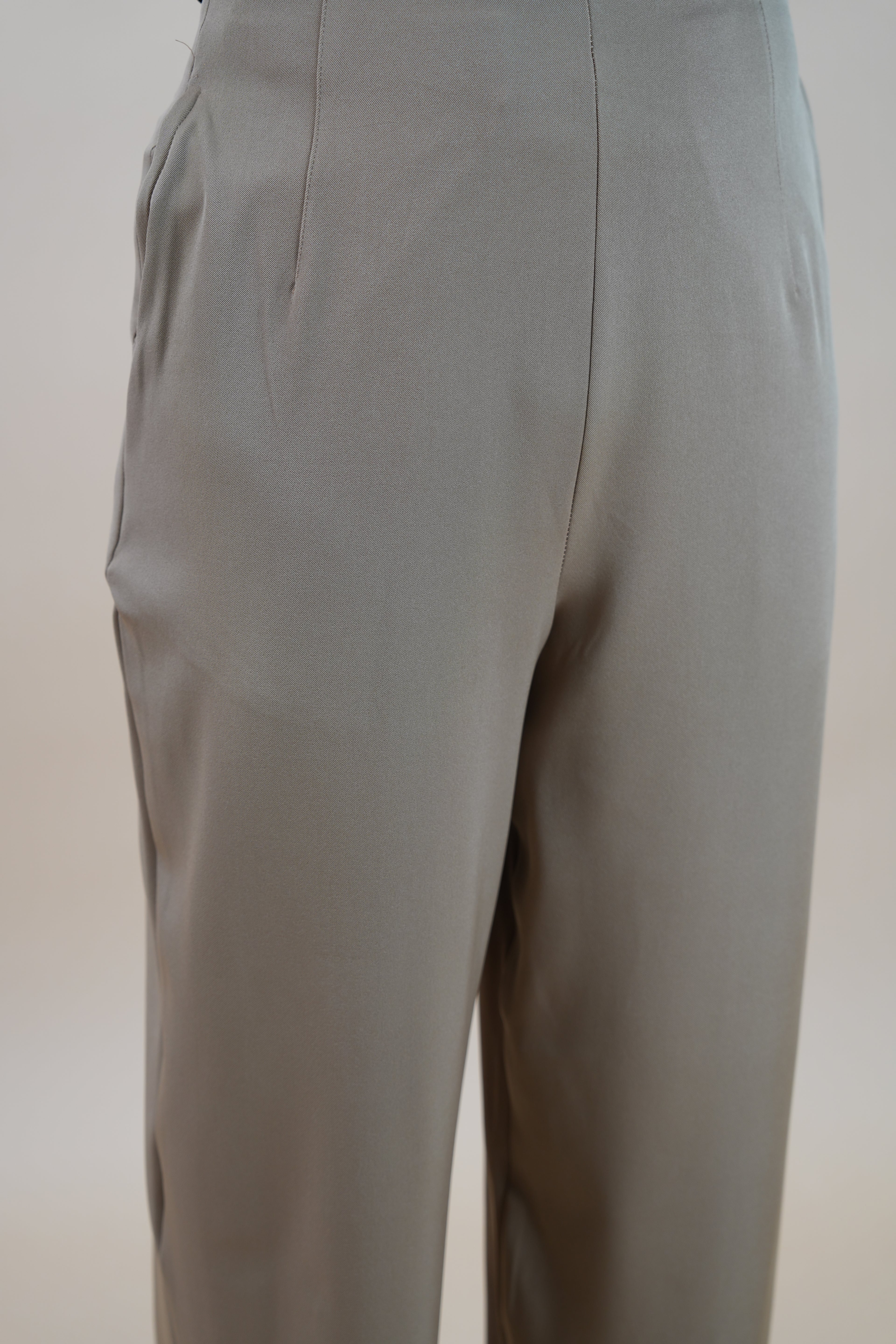 HIGH WAIST PANTS - NUDE